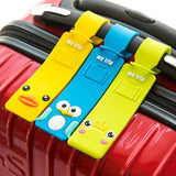 Boxtoday Fashion Travel Accessories Cute Animals Strip Luggage Tag Silicone Suitcase ID Addres Holder Baggage Boarding Tag Portable Label