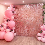 Boxtoday 2M Birthday Party Decoration Backdrop Curtain Sequin Wedding Decor Background Baby Shower Glitter Backdrop Adult Anniversary