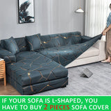 Boxtoday Elastic Sofa Cover 1/2/3/4 Seater L Shaped Corner Sofa Cover Protector for Living Room Stretch Cover for Sofa Couch Armchair