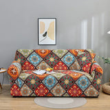 Boxtoday Printed Stretch Sofa Couch Cover For Living Room L Shaped Combination Chaise Sofa Slipcover Home Decor 1/2/3/4 Seats Removable