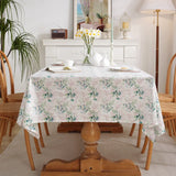 Boxtoday Cotton Floral Tablecloth Tea Table Decoration,Rectangle Table Cover For Kitchen Wedding Dining Room Party Cloth CoverDecoration