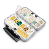 Boxtoday Bigger Travel Pill Case Home Medicine Storage Organizer Container Drug Tablet Dispenser Independent Lattice Pill Box Accessories