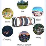 Boxtoday 200x200cm Picnic Blanket Waterproof Foldable Beach Blanket Outdoor Blanket for Camping Travel Beach Hiking Sleeping Pad Camp Mat