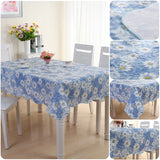 Boxtoday 152x106CM Table Cloth Waterproof Rectangular Square Garden Table Cover Stain Tablecloth Oilcloth Mantel Mesa Impermeable Tapete