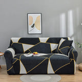 Boxtoday Printed Stretch Sofa Couch Cover For Living Room L Shaped Combination Chaise Sofa Slipcover Home Decor 1/2/3/4 Seats Removable