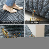 Boxtoday Home Non-slip PVC Wire Loop Entrance Door Mat Household Easy To Care Scraped Mud Foot Mat Wear-resistant Rubbing Outdoor Carpet