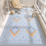 Boxtoday Modern Style Pvc Carpets Indoor Large Area Scrubable Carpet Bedroom Cloakroom Study Rugs Balcony Kitchen Waterproof Non-slip Rug
