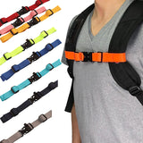 Boxtoday Backpack Chest Bag Strap Harness Adjustable Shoulder Strap For Bag Outdoor Camping Tactical Bags Straps Accessories For Backpack