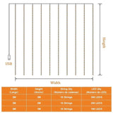 Boxtoday 3M 300 LED Curtain String Light Garland Party Backdrop Adult Kids Birthday Wedding Decoration Bachelorette Anniversary Supplies