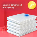 Boxtoday 3-5PCS Vacuum Bag and Pump Cover for Clothes Storing Large Plastic Compression Empty Bag Travel Accessories Storage Container