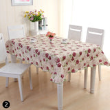 Boxtoday 152x106CM Table Cloth Waterproof Rectangular Square Garden Table Cover Stain Tablecloth Oilcloth Mantel Mesa Impermeable Tapete