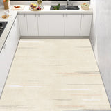 Boxtoday Modern Minimalist Kitchen Floor Mat Large Area Non-slip Carpets for Living Room Home Stain Resistant Oil-proof Pvc Leather Rugs