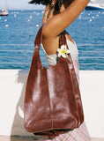 Boxtoday No One Else Oversized Tote Bag Brown