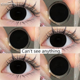 Boxtoday Cosplay Anime Eyes Lenses for Eyes Makeup Ccrazy Halloween Beauty Contact Lenses Eye Cosmetic Color Lens Eyes