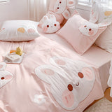 Boxtoday Gift Cute Bunny Inspire Bedding Set