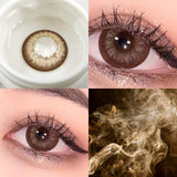 Boxtoday 2pcs/pair 4 Tone Colored Eye Contact Lenses 0-800 Degrees Year Toss Beautiful Eye Color Lens