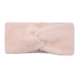 knitted Internet Celebrity Faux Mink Headband Cross Knitted Hair Band Ins New Warm Wool Headband Plush Headdress