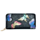 Boxtoday Gift Christmas Gifts Embossed Zipper Clutch Wallet