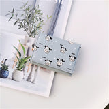 Boxtoday Gift Christmas Gifts Women Cow Printed Mini-Wallet