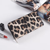 Boxtoday Gift Christmas Gifts Women Leopard Print Leather Wallet