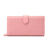 Boxtoday Gift Christmas Gifts Women Sheepskin Woven Wallet