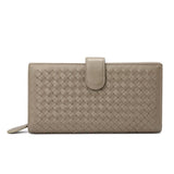 Boxtoday Gift Christmas Gifts Women Sheepskin Woven Wallet