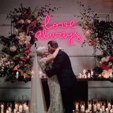 Boxtoday Love Always Wedding Neon Sign