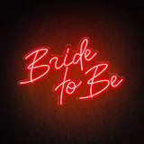 Boxtoday Bride to Be Wedding Neon Sign