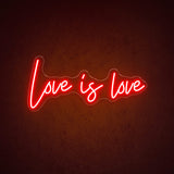 Boxtoday Love Is Love Neon Sign