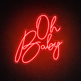 Boxtoday Oh Baby Wedding Neon Sign