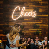 Boxtoday Cheers Neon Sign Wedding Decoration