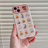 Boxtoday Gift 2024 Calendar iPhone Case