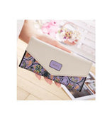 Boxtoday Gift Christmas Gifts Women Floral Patterned Long Wallet