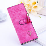 Boxtoday Gift Christmas Gifts Women Solid Colored Umbrella-Clipped Wallet