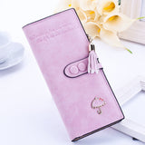 Boxtoday Gift Christmas Gifts Women Solid Colored Umbrella-Clipped Wallet