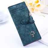 Boxtoday Gift Christmas Gifts Women Solid Colored Umbrella-Clipped Wallet