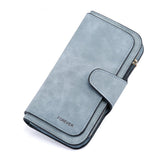 Boxtoday Gift Christmas Gifts Women Large Leather Multi-Pocket Wallet