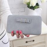 Boxtoday Gift Christmas Gifts Women Bowknot Clutch Long Wallet