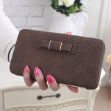 Boxtoday Gift Christmas Gifts Women Bowknot Clutch Long Wallet