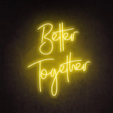 Boxtoday Better Together Wedding Neon Sign