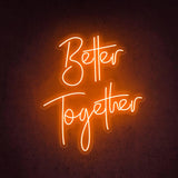 Boxtoday Better Together Wedding Neon Sign