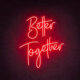 Boxtoday Better Together Wedding Neon Sign