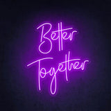 Boxtoday Better Together Wedding Neon Sign