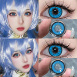 Boxtoday Cosplay Bella Blue 14.5mm 1 Pair | 1 Year