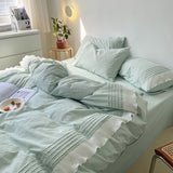 Boxtoday -Home Textile Museum Spring Pure Cotton Pure Color Simple Series Pastoral Style Beddings Quilt Cover