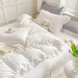 Boxtoday Gift Soft Crumpled Ruffle Bedding Set