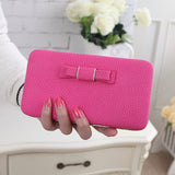 Boxtoday Gift Christmas Gifts Women Bowknot Clutch Long Wallet