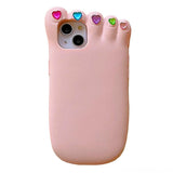 Boxtoday Gift 3D Foot Shaped IPhone Case