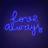 Boxtoday Love Always Wedding Neon Sign