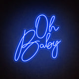 Boxtoday Oh Baby Wedding Neon Sign